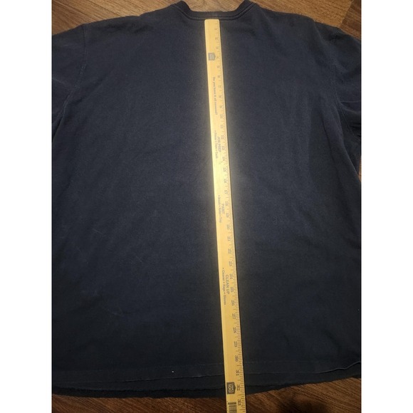 Carhartt Shirt Mens 4XL Blue Pocket Short Sleeve Crew Neck Workwear Big Tall - Picture 5 of 6